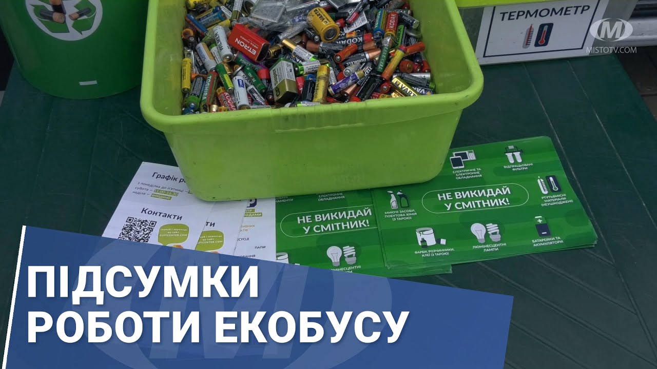 Підсумки роботи екобусу