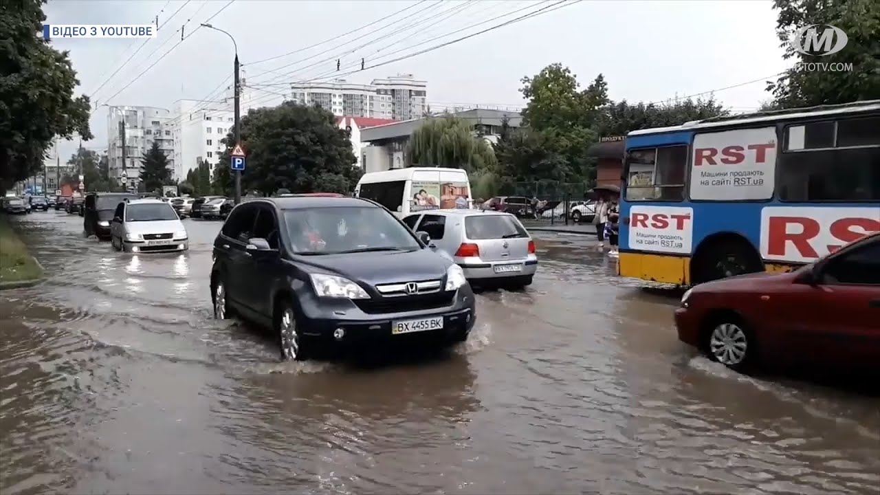 Оновлюють систему водовідведення